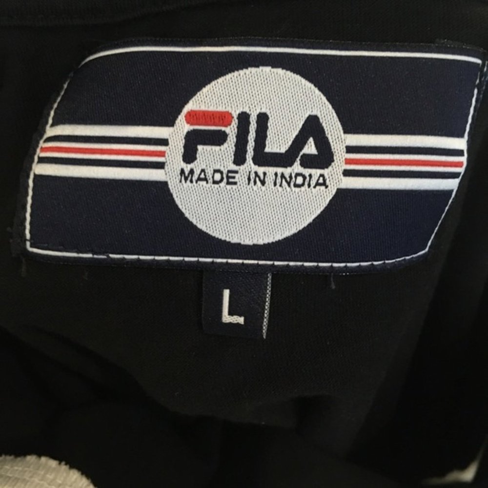 Fila Logo Colorblock Tee Size Large - image 6